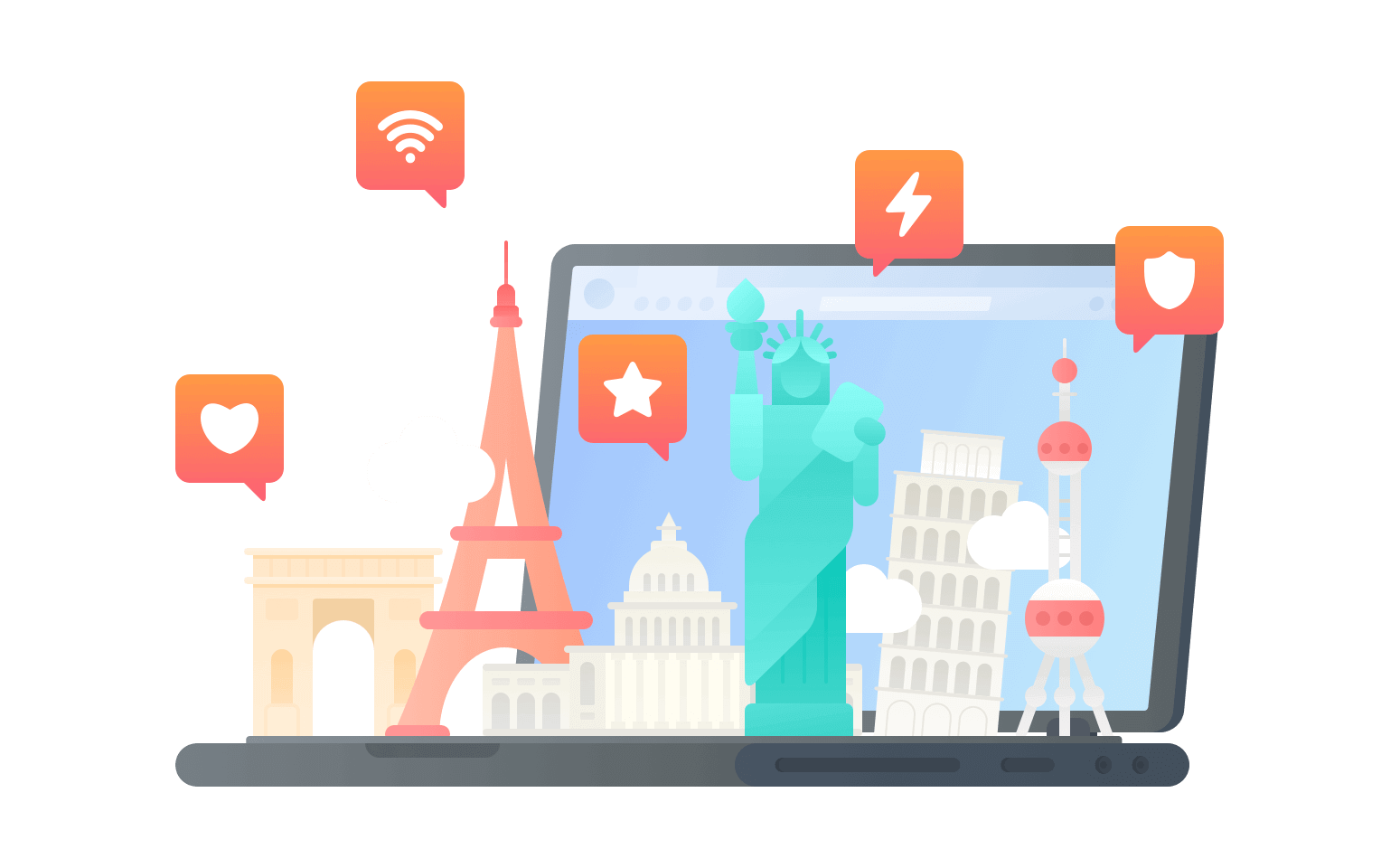 在米西太平洋群岛连接到中国vpn - VPN回国